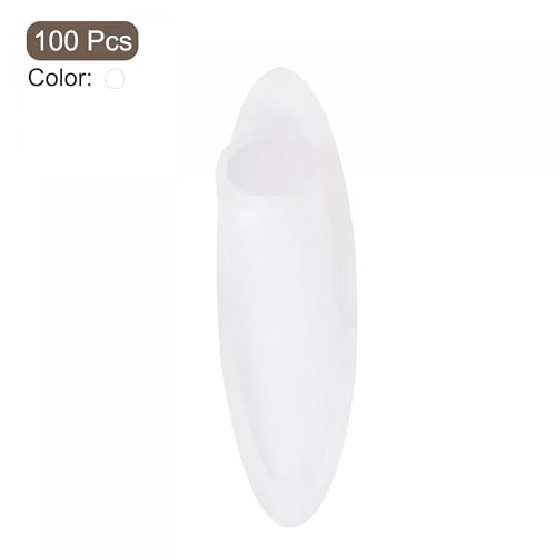 MECCANIXITY 9mm Plastic Pocket Hole Plugs,Wood Plugs for Pocket Hole Jig Working Tool Accessories,White Pack of 100 - color: White