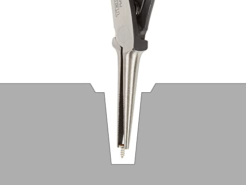 TEKTON Mini Needle Nose Pliers (Serrated Jaw) | PMN01001 - style: Needle Nose Pliers (Serrated Jaw)