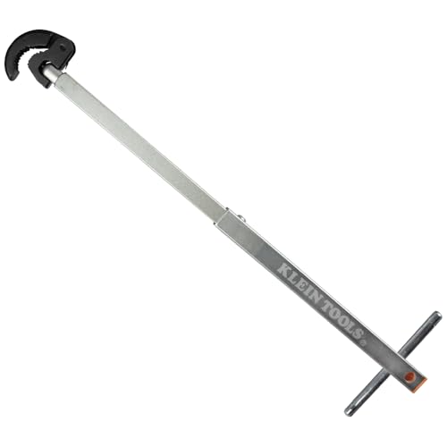 Klein Tools 68232 Telescoping Basin Wrench, Adjustable 10-17-Inch Plumbing Wrench with 1-1/4-Inch Jaw Capacity, Ideal for Hard to Reach Spaces - style: Basin Wrench