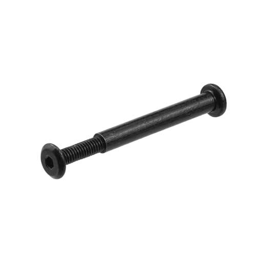 20 Sets M4 x 35mm Black Binding Post Screws,Hex Drive Rivet Socket - size: M4 x 35mm