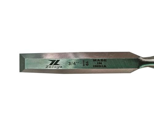 25-428 3 Pc. Pro Premium Wood Chisel, Carving Carpenter Set, Professional Grade Tools for Precision Crafting and Sculpting