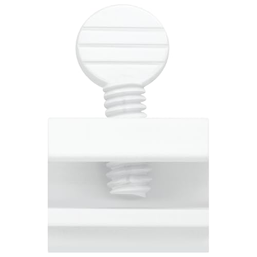 "Nuk3y Sliding Window Security Locks (White, 8 Pack)" - color: White, size: 8 Pack