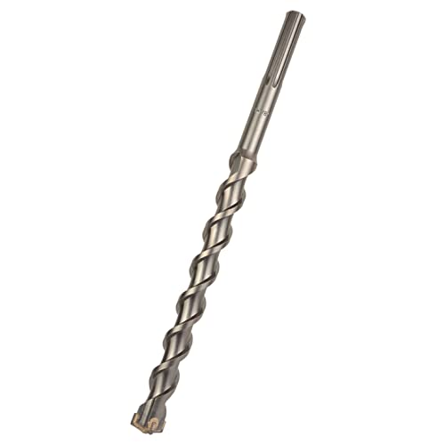 Sabre Tool 1-1/8 Inch x 15 Inch SDS MAX Rotary Hammer Drill Bit, Carbide Tipped for Brick, Stone, and Concrete - SDS MAX ONLY (1-1/8" x 9.5" x 15") - size: 1-1/8" x 15" Max