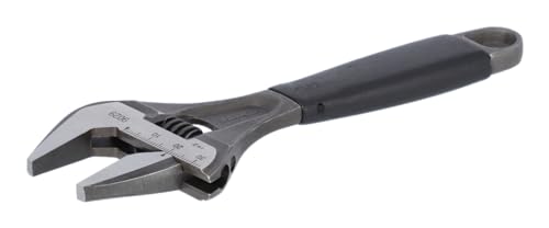 BAHCO Black Finish Adjustable Wrench, Big Opening 9029