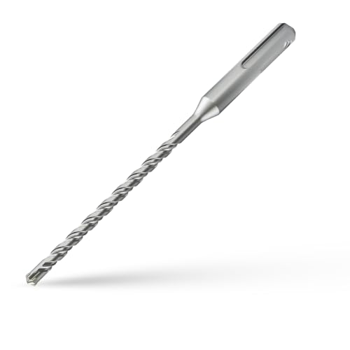 CATITO 1/4" x 6.3" SDS Plus Rotary Hammer Drill Bit, Professional Masonry Drill bit for Bricks, Cement Walls, and Concrete - size: 1/4 inch（6mm）, style: Length: 6.3"（160mm）