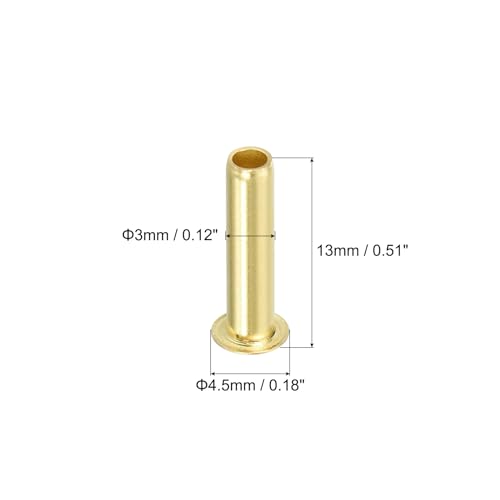 PATIKIL Brass Compression Insert for 3/16" Tube OD 10Pcs Insert Support - size: 3/16"