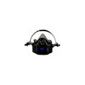 3M Reusable Respirator HF-803SD, Secure Click Half Face Respirator, Large - style: Large