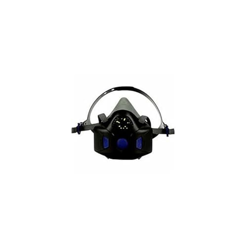 3M Reusable Respirator HF-801SD, Secure Click Half Face Respirator, Small - style: Small