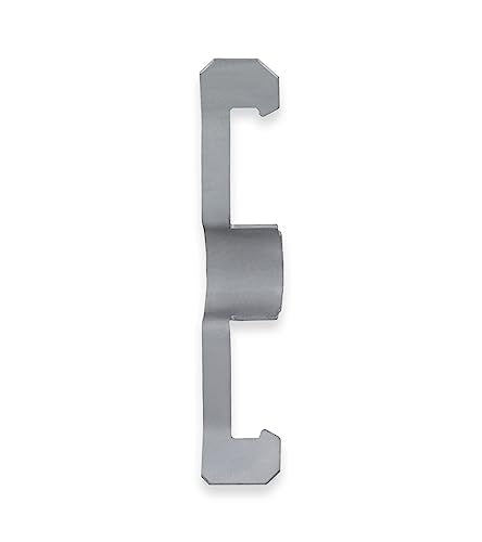 Conduit Cable Support Clip to Ceiling Wire, Threaded Rod & Flanges. Heavy Duty Spring Steel Clip 50 Pack - size: 50 Pack