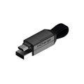 Rolling Square inCharge 6 - Keychain USB C Charger Cable, Lightning Cable and Micro-USB for Smartphone, Universal Cable Charger 6 in 1, USB Plug, 15W, Gray - color: Gray