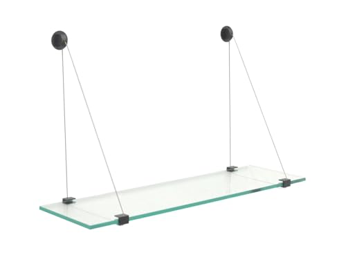 Spancraft 9" x 12" Black Cable Shelf Bracket