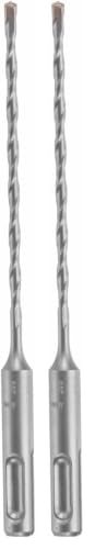 BOSCH HC2001 5/32 in. x 4 in. x 6 in. Bulldog SDS-Plus Rotary Hammer Bit,Gray (Pack of 2) - size: 5/32" Diameter (Pack of 2)