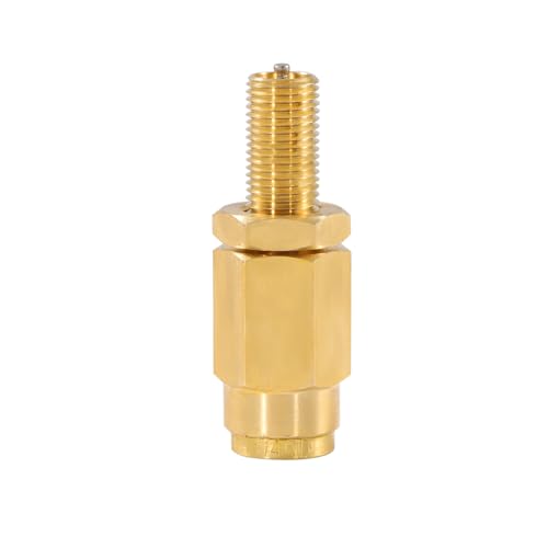1/4" Inflation Schrader Valve with Push to Connect for 1/4" OD Air Line Tubing and Air Spring Suspension for Semi Truck Trailer Tractor (2PCS 1/4" Inflation Schrader Valve) - size: 2PCS 1/4" Inflation Schrader Valve