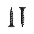 #8 x 1 Inch Drywall Screws Phillips Flat Head Black Oxide Screws 125 PCS, Wood Screws for Furniture Cabinet DIY - size: #8×1