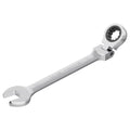 27mm Flex-Head Ratcheting Combination Wrench, 27mm Metric - size: 27mm