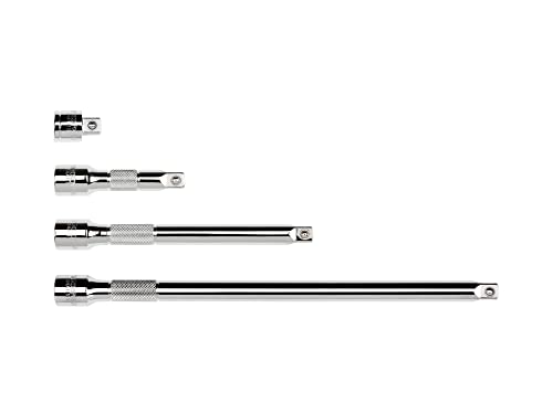 TEKTON 3/8 Inch Drive Extension Set, 4-Piece | SHA91011 - size: 4-Piece (1, 3, 6, 10 in.)