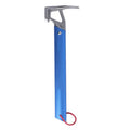Heavy Duty Camping Claw Hammer, Stainless Steel Ox Horn Head Tent Stake Hammer Multifunction Building Camping Hammer for Hiking Backpacking Gardening (blue) - color: Blue