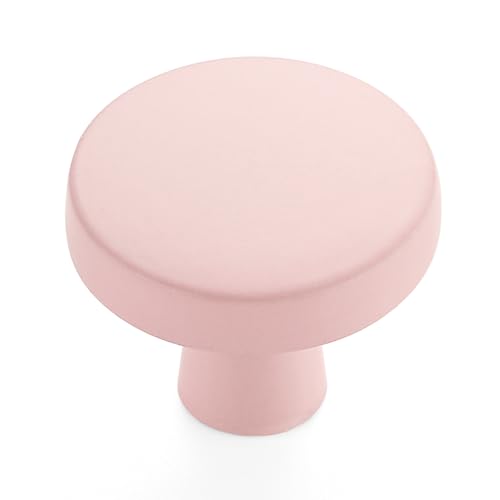 Ravinte Pink Drawer Pulls, 1-1/4 Inch Cabinet Knobs,25 Pack - color: Pink