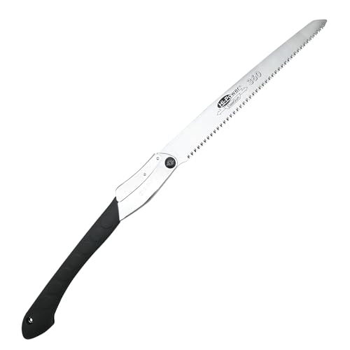 TONMA 14" Professional Folding Hand Saw Made in Korea, Large Teeth, TDE-637 - size: 14 inches (360mm)