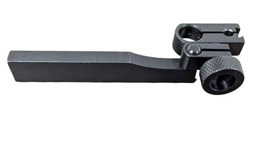 Accusize Height Gauge Adaptor with Universal Clamp, 1 Pack, IDC2-0881 | Fits Rods and Dovetails, 1/4 x 1/2 x 3 in Bar, 5/32 in and 3/8 in Holes for Test and Drop Indicators - size: 1 Pack