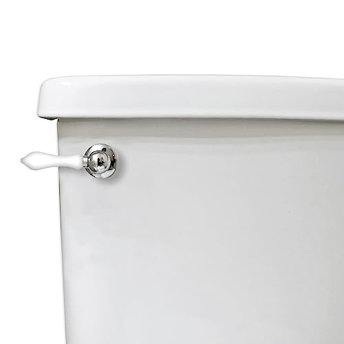 Danco 12062 Toilet Tank Lever, Chrome - color: White/Chrome, style: Decorative Handle