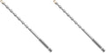 Bosch 1/4 in. X 6 in. Hex Shank Hammer Drill Masonry Bit LBHX004 (Pack of 2) - size: 1 Count (Pack of 2)