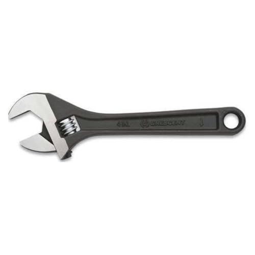 Crescent 4" Adjustable Black Oxide Wrench - Carded - AT24VS - size: 4 inch