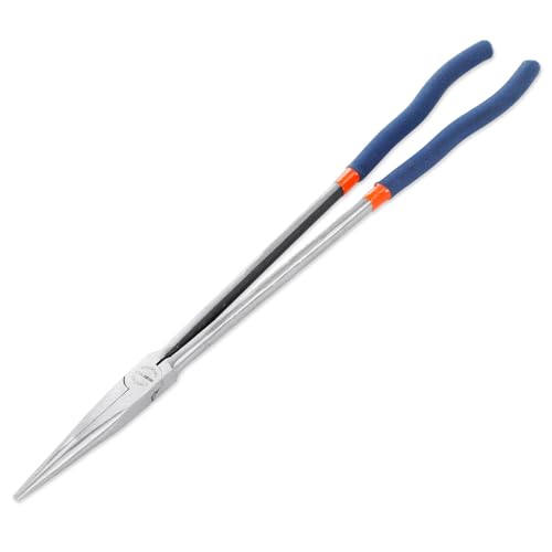 16'' Extra Long Needle Nose Pliers for Narrow and Limited Spaces - style: 16'' Straight