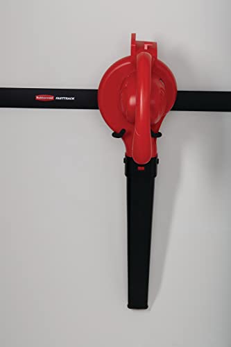 Rubbermaid Garage FastTrack Power Tool Holder Satin Nickel Wall Mounted Storage System Holds up to 50 pounds for Home/Garage/Tool Organization - style: Power-Tool Hook