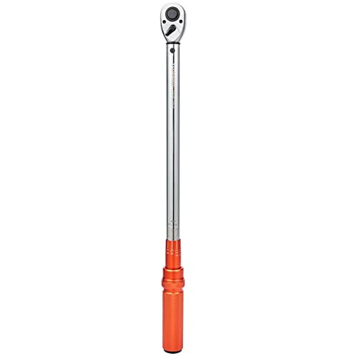 VEVOR 1/2-inch Drive Click Torque Wrench 25-250ft.lb/34-340n.m, Dual-Direction Adjustable Torque Wrench Set with Mechanical Dual Range Scales and Adapters Extension Rod - size: 1/2" 4 PCS