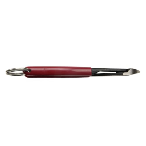 Klein Tools D228-8TT Pliers, Made in USA, Diagonal Cutting Pliers with High-Leverage Design and Tether Ring, 8-Inch