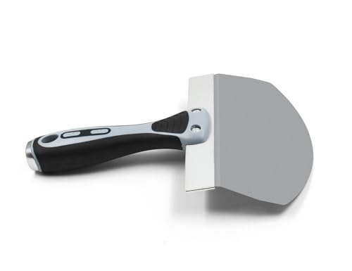 ROLLINGDOG 6.5 inch Drywall Bucket Scoop Stainless Steel - color: 6.5 Inch