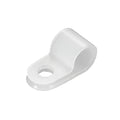 200 Pcs Nylon R-Type Cable Clips, 5/16'' Plastic Fastener Clamp - size: 5/16 INCH 200PCS R-Type