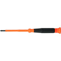 Klein Tools 6233INS Insulated Precision Screwdriver, #0 Phillips Mini Electrician Screwdriver, 1000-Volt, Cushion-Grip Handle - style: #0 Phillips