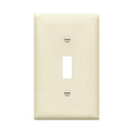 ENERLITES Toggle Light Switch Wall Plate Cover, 1 Pack, Light Almond - color: Light Almond, size: 1 Pack
