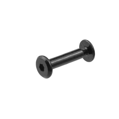 M3 x 16mm Black Binding Post Screws, 20 Sets - size: M3 x 16mm