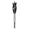 Wood Drill Bit 1-1/8 in. x 6-1/2 in. Auger Drill Bits for Wood with 1/4 Inch Quick Change Hex Shank - size: 1-1/8 Inch