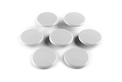 Super Sliders 3 1/2" Round Reusable Furniture Sliders for Carpet Easily Move Medium to Large Sized Items Across Carpet, 4 Pack Gray - color: Grey, size: 4 Count (Pack of 1)