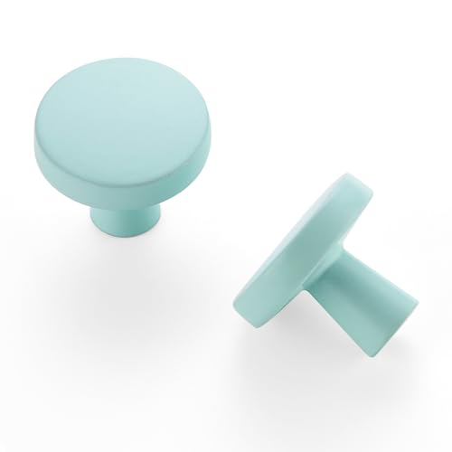 Ravinte Green Drawer Pulls, 1-1/4 Inch Cabinet Knobs,25 Pack - color: Green