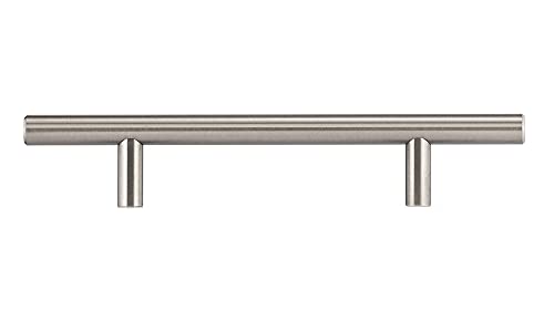 Richelieu | Washington 4 1/4-inch (108 mm) Brushed Nickel Cabinet Bar Pull - color: Brushed Nickel, size: 4 1/4 in