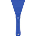 SPARTA Polypropylene Scraper Tool Food Safe Scraper for Removing Caked-On Residue in Commercial Kitchens, Plastic, 7.82 x 3 Inches, Blue - color: Blue