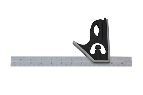 2-Piece Combination Square Set, 12-Inch - color: 2-Piece Combo Square