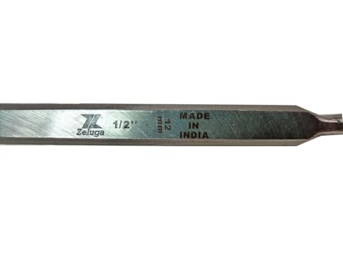 25-428 3 Pc. Pro Premium Wood Chisel, Carving Carpenter Set, Professional Grade Tools for Precision Crafting and Sculpting