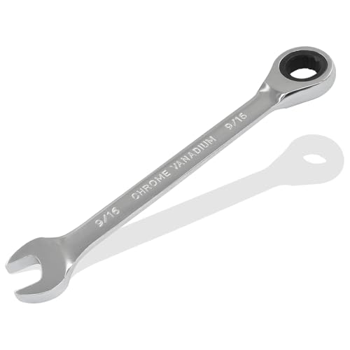2 Pcs 9/16 Inch Ratchet Combination Wrench, Imperial SAE 72-Tooth - size: 9/16 Inch
