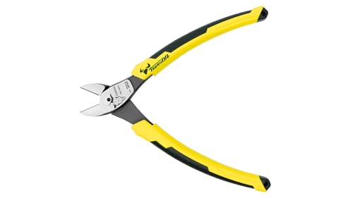 Tsunoda PKN-160TG, High-Leverage Heavy Duty Diagonal Cutters 6-inches (160mm) - size: 6-inches Elastomer Handle