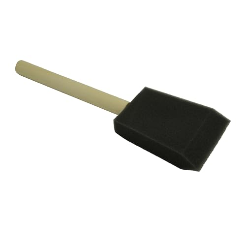 Poly Foam Brushes 21pcs, Sponge Brushes, High Density Foam Paint Brush for Painting, Staining, Paint Sponges (1", 2", 3", 4") - size: 1"- 4" assorted 21pcs