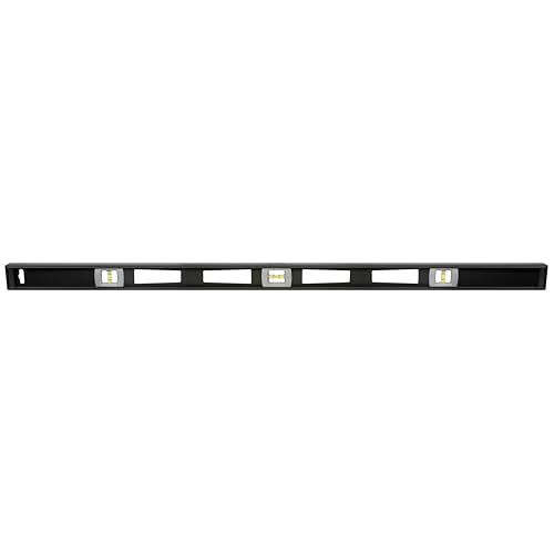 Johnson Level & Tool 3848 Magnetic Professional Aluminum, 48", Black, 1 Level - size: 48 Inch