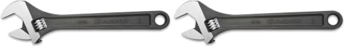 Crescent 10" Adjustable Black Oxide Wrench - Carded - AT210VS (Pack of 2) - size: 10 inch (Pack of 2)