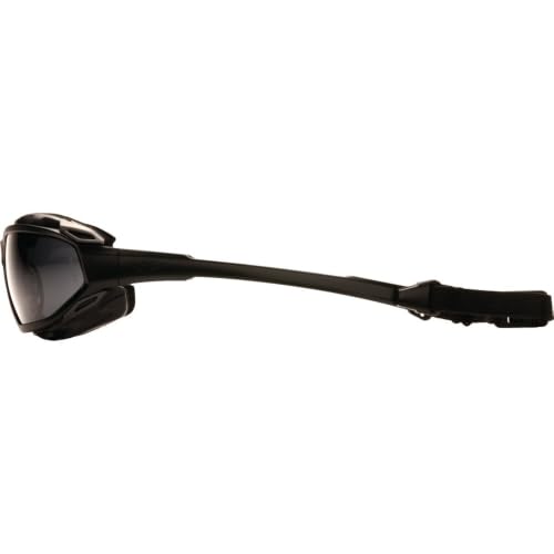 Pyramex Safety Highlander XP Eyewear, Frame/Indoor-Outdoor Mirror Anti-Fog Lens - color: Black-gray Frame/Gray Anti-fog Lens