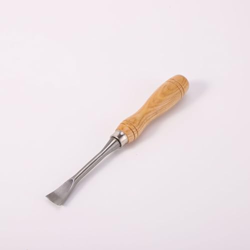 Buyohlic 12-Pieces Woodworking Wood Chisel Carving Tool Set with Wooden Box Razor Sharp CR-V 60 Steel Blades